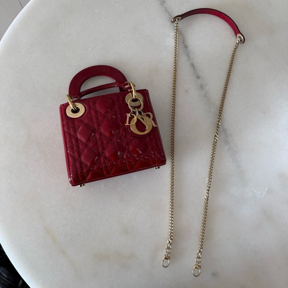 Lady Dior Mini Bag - Picture 12 of 13